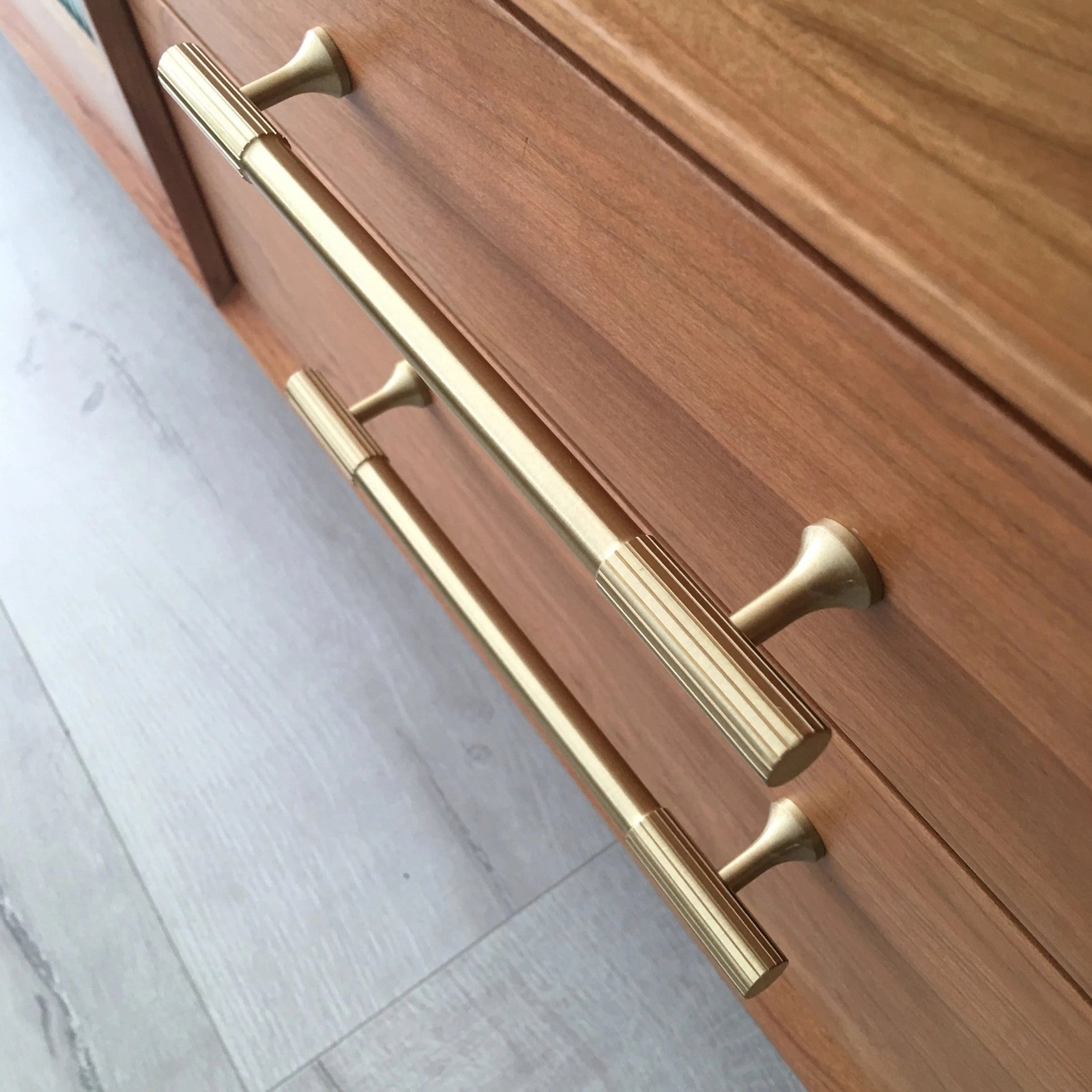 Hawthorn Polished Brass Handles gallery detail image