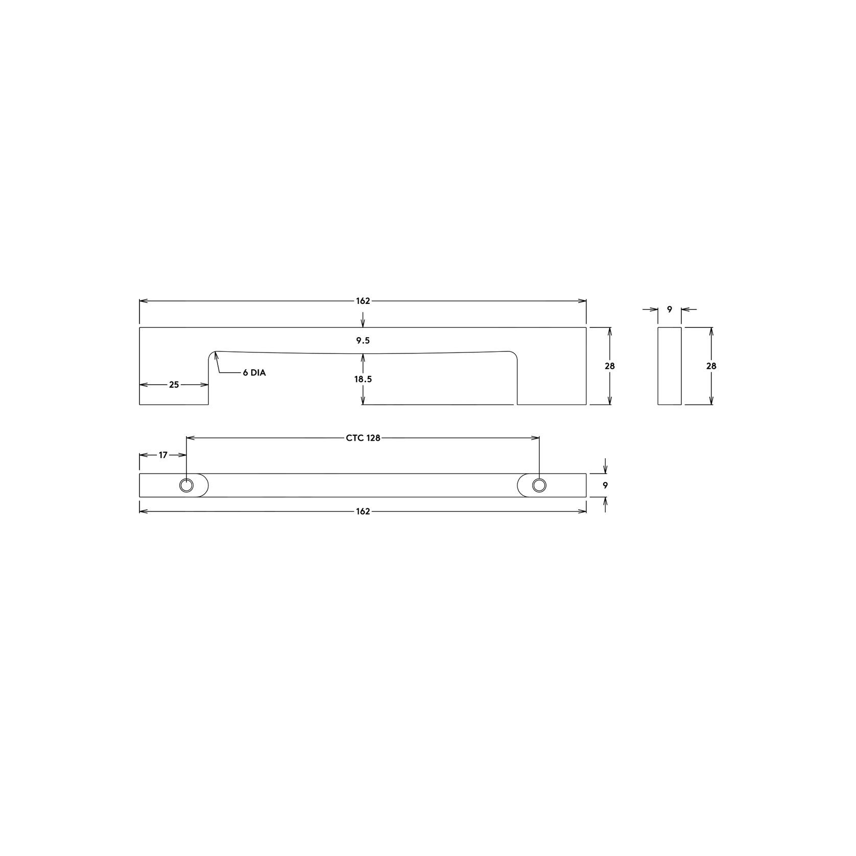 Iver Cali Cabinet Pull Handle gallery detail image