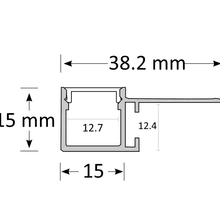 Ceiling Shadow Gap Trimless Extrusion gallery detail image