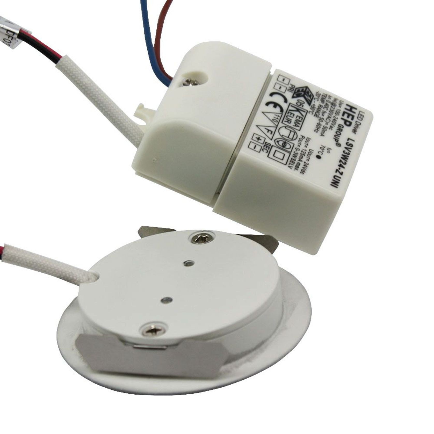 WAIWERA DG-F03BA LED Recessed Cabinet Light gallery detail image