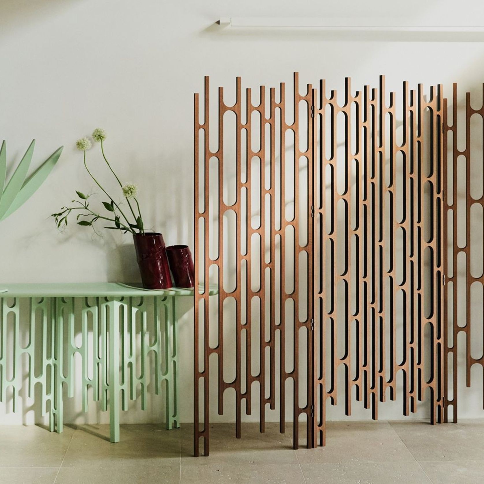 Bamboo Mood Wooden Screen gallery detail image