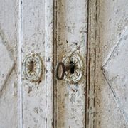 French Antique Painted Sideboard gallery detail image