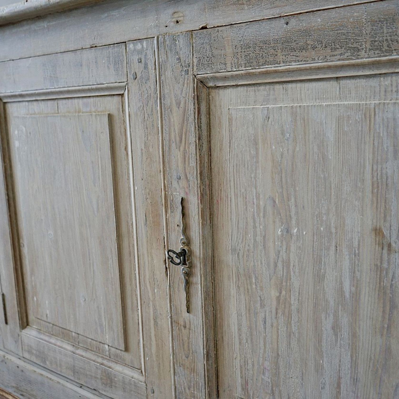 French Antique Provincial Painted Sideboard gallery detail image