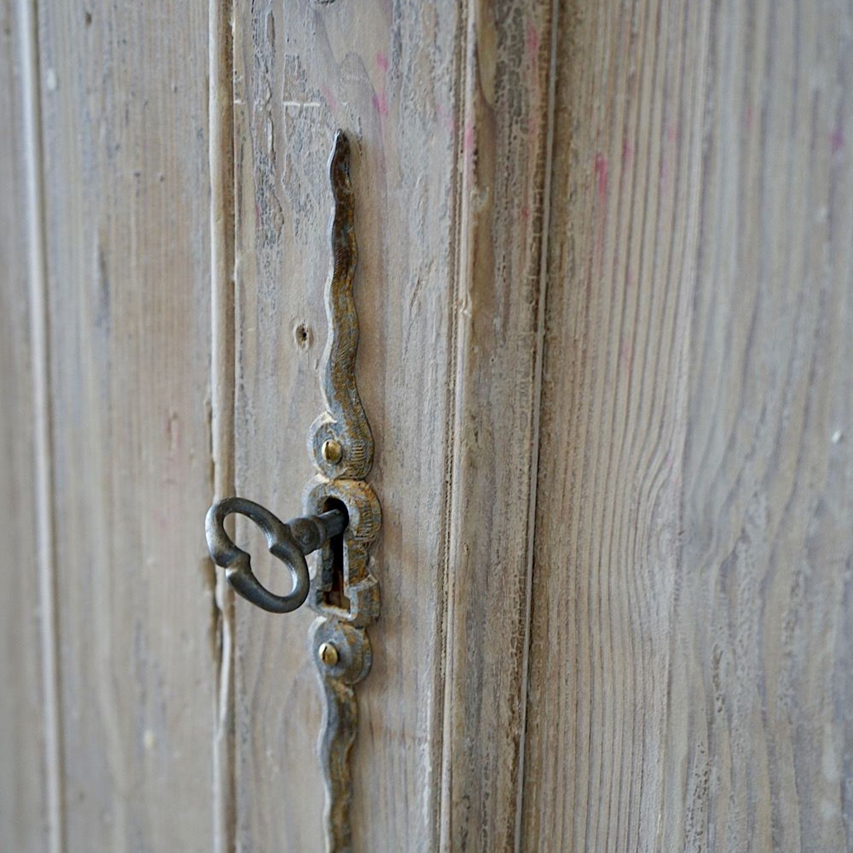 French Antique Provincial Painted Sideboard gallery detail image