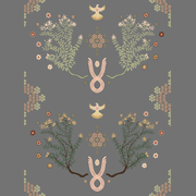 Emerald Garden Axminster Roll Carpet by Miranda Brown gallery detail image