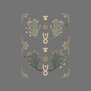 Emerald Garden Rugs by Miranda Brown gallery detail image