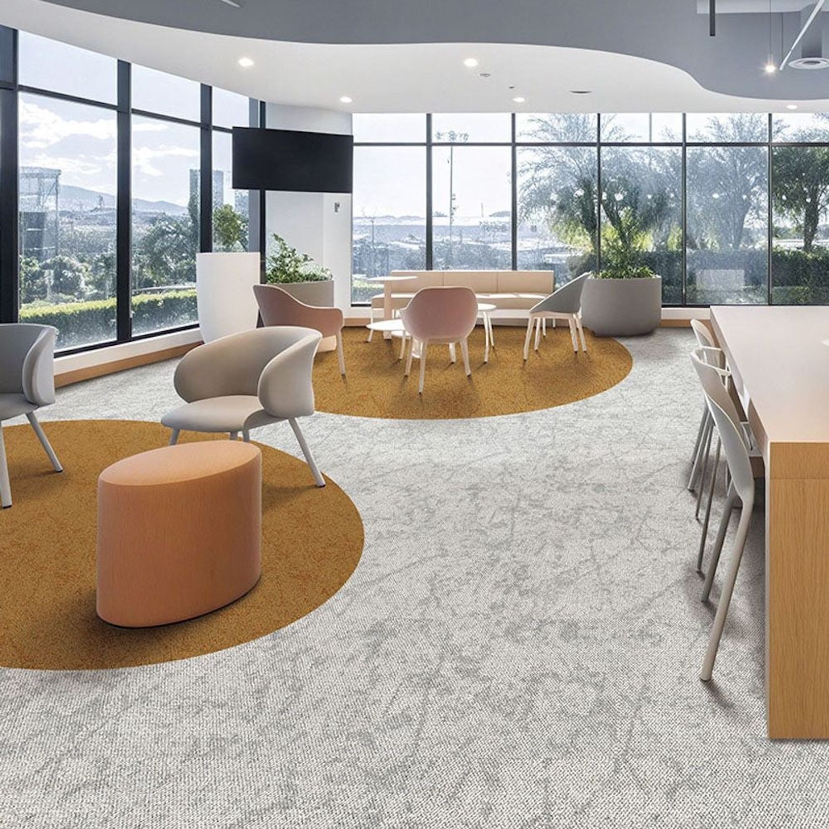 Topaz Series Commercial Carpet Tiles gallery detail image