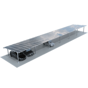 Modular Light Steel Commercial Solar Carport gallery detail image