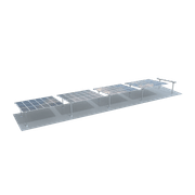 Modular Light Steel Commercial Solar Carport gallery detail image