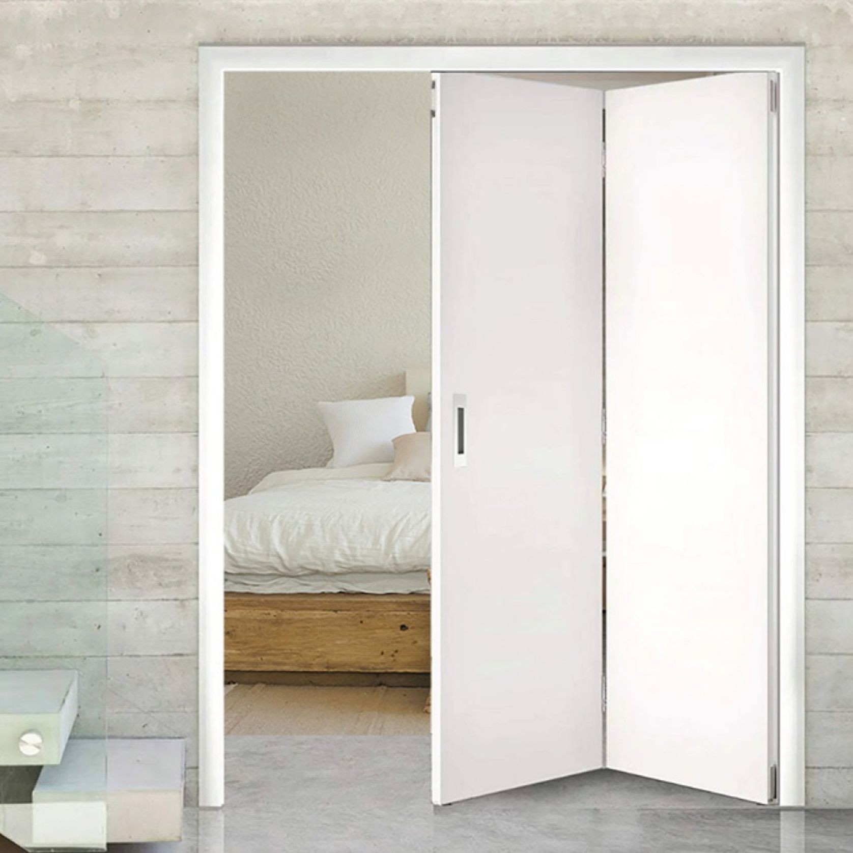 8003 M-Series Offset Flush Pull gallery detail image