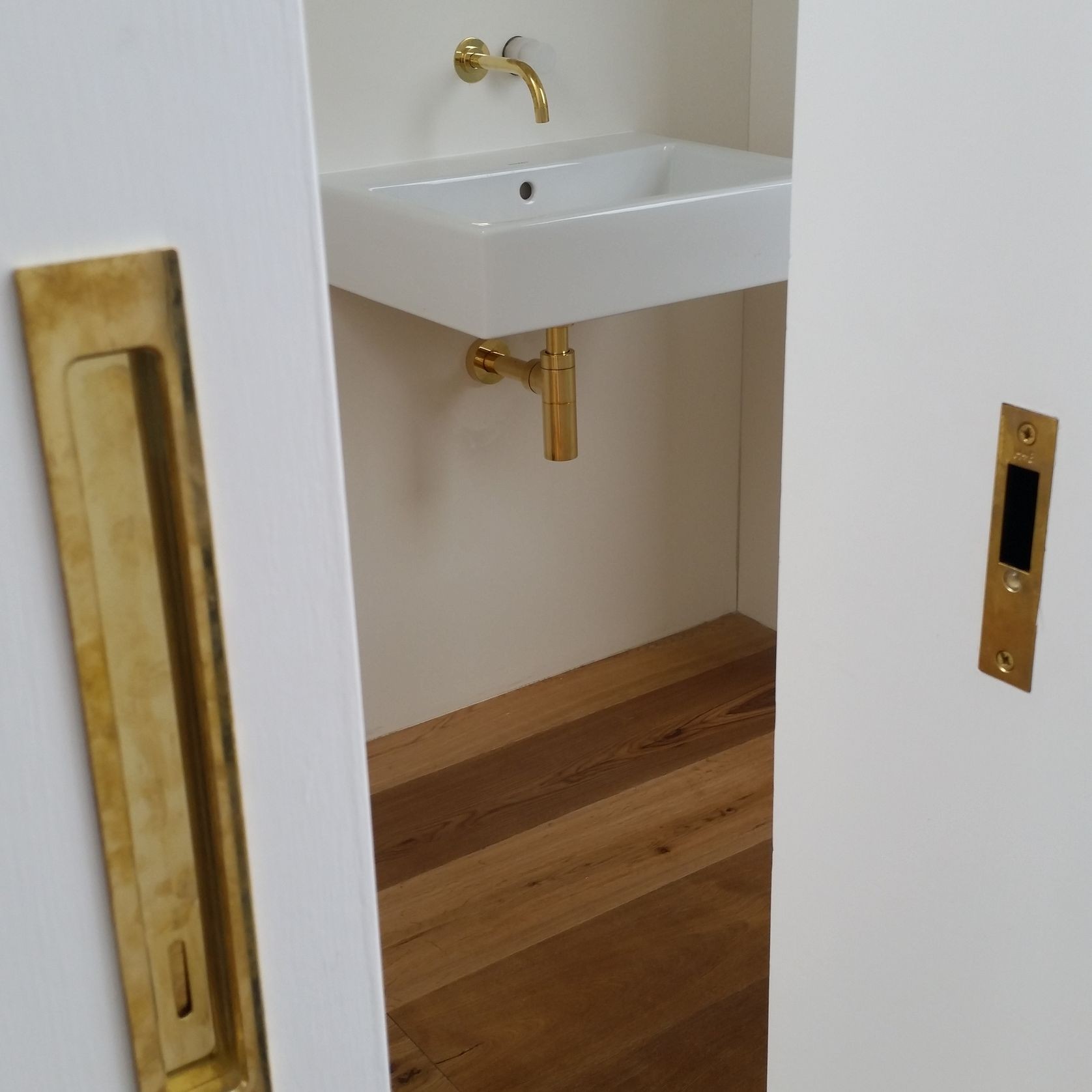 HB695 Series Sliding Door Privacy Lock - 55mm Backset gallery detail image