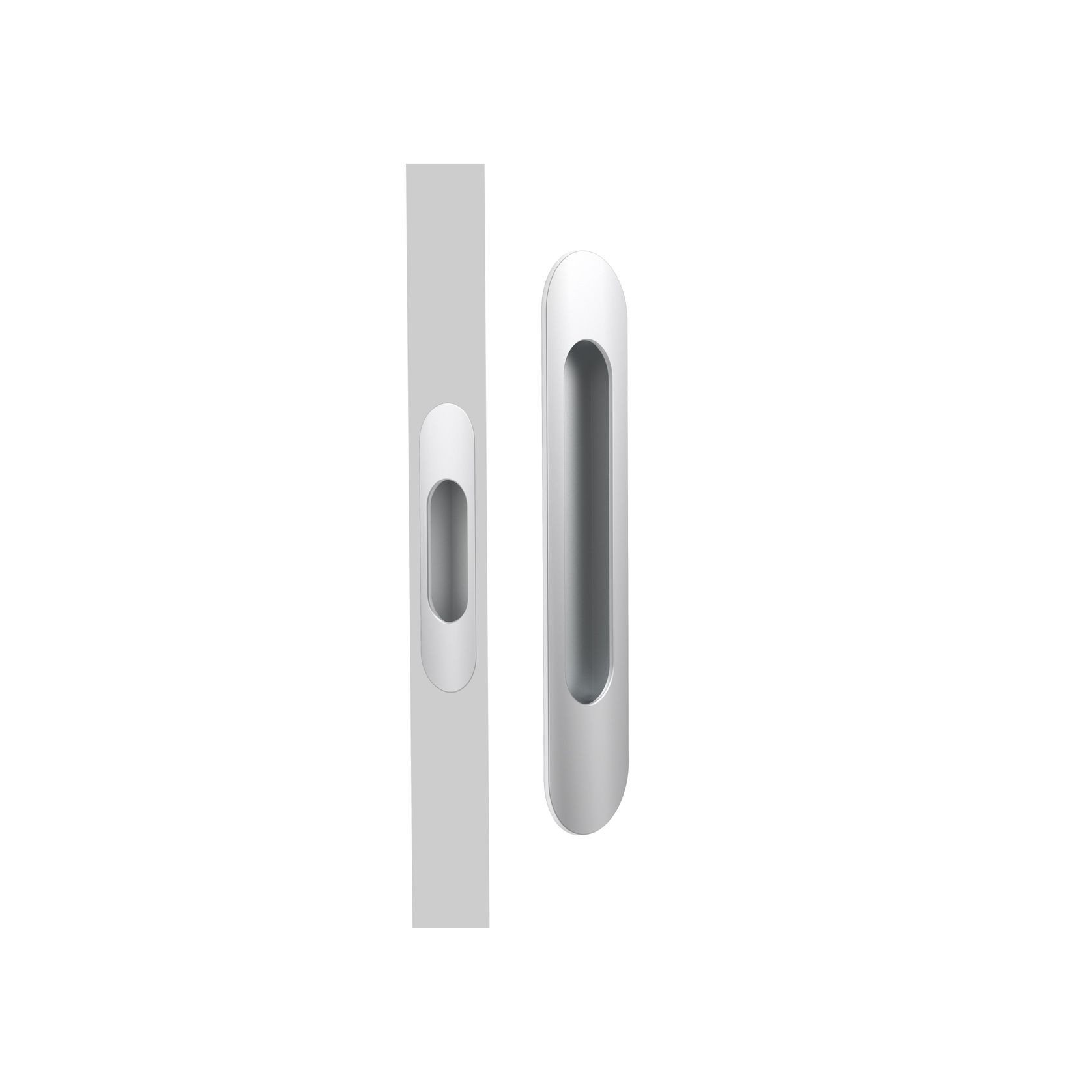 Mardeco Oval M-Series 9008 Flush Pull Set gallery detail image