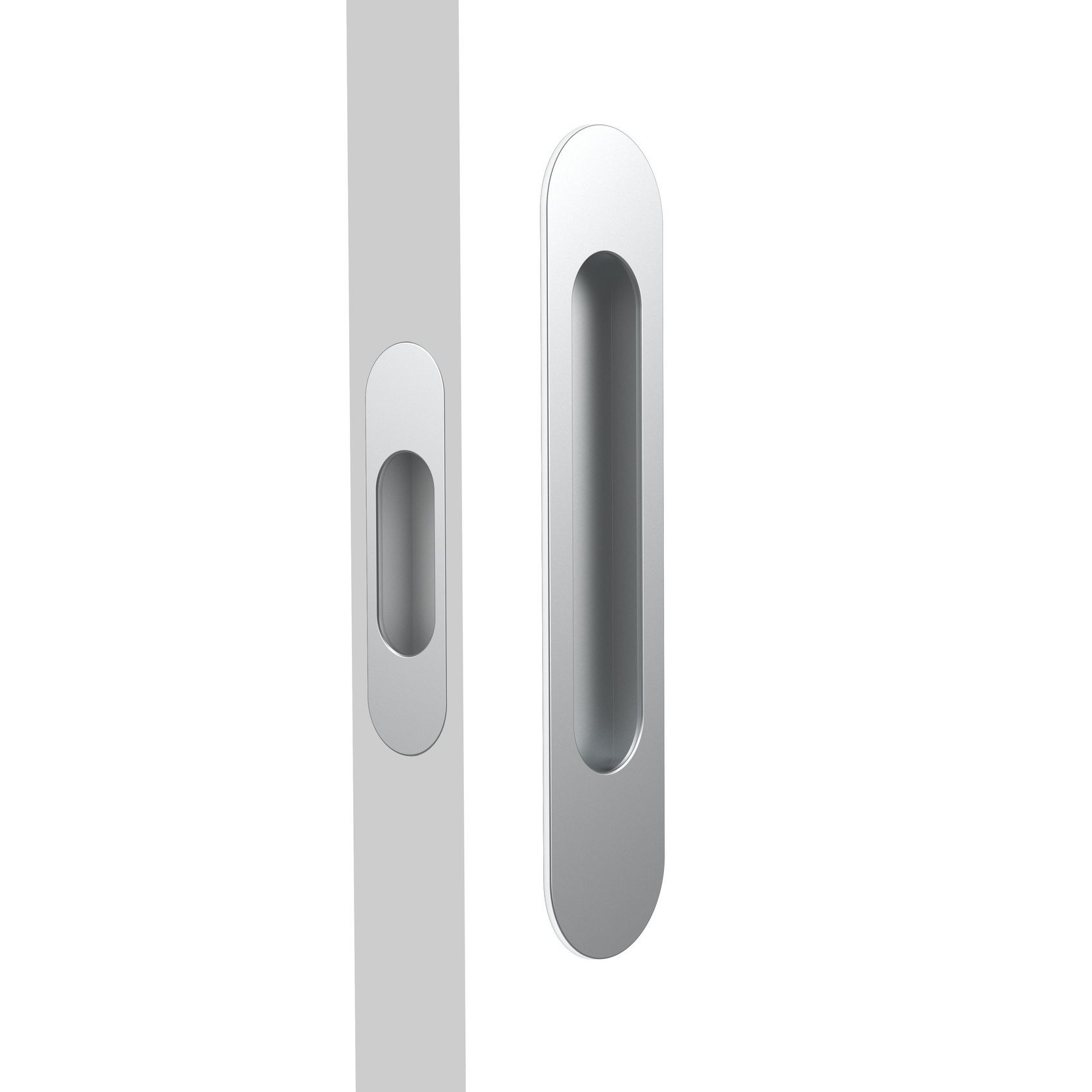 Mardeco Oval M-Series 9008 Flush Pull Set gallery detail image