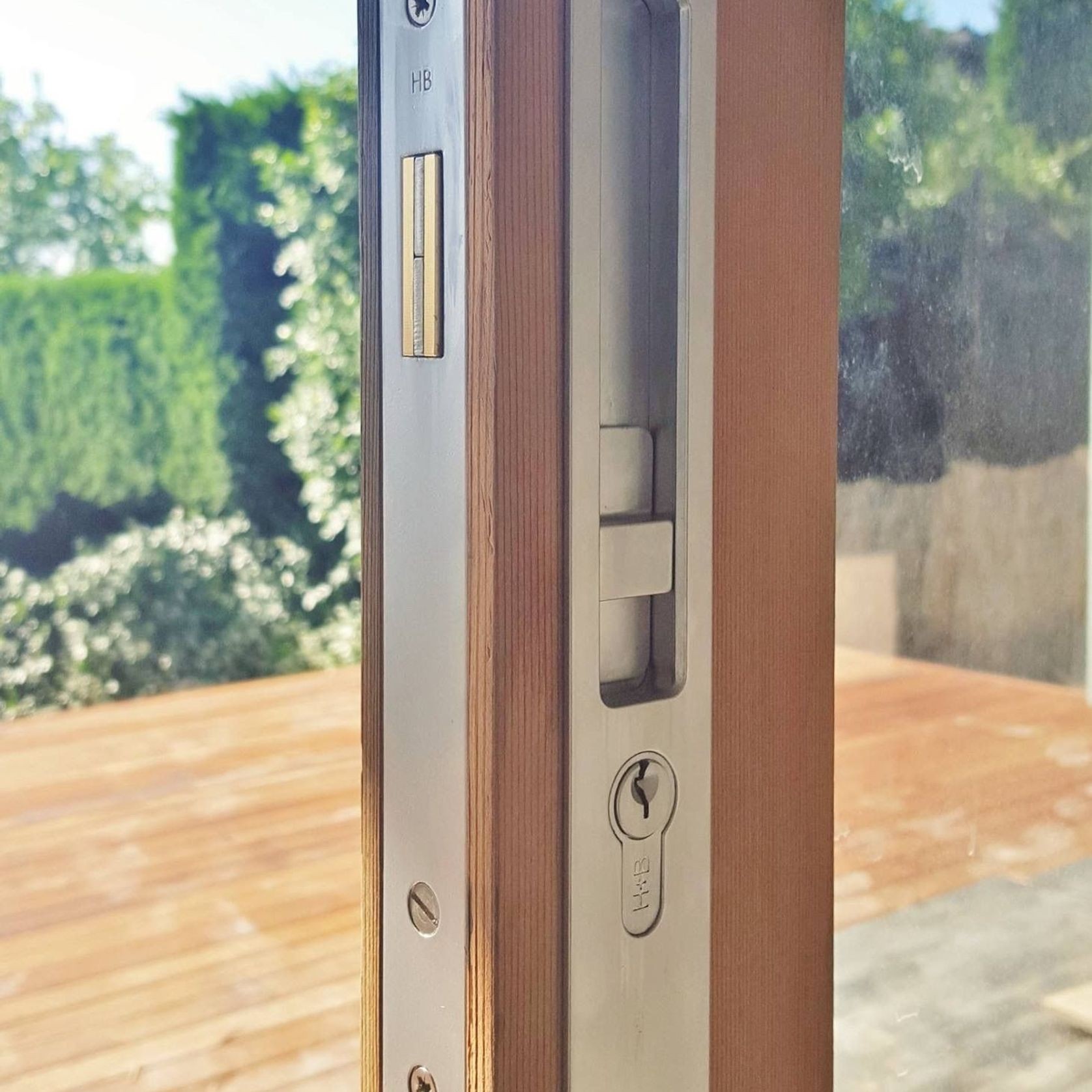 HB630 Series Sliding Door Lock 55mm Backset gallery detail image