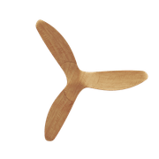 Aeratron AE3+ Ceiling Fan - Black/Light Timber Finish gallery detail image