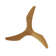 Aeratron FR Ceiling Fan - Black/Light Timber Finish gallery detail image