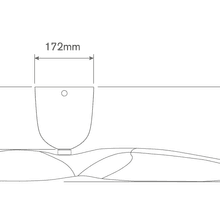 Aeratron AE2+ Ceiling Fan - Black gallery detail image