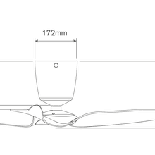 Aeratron FR Ceiling Fan - Black gallery detail image