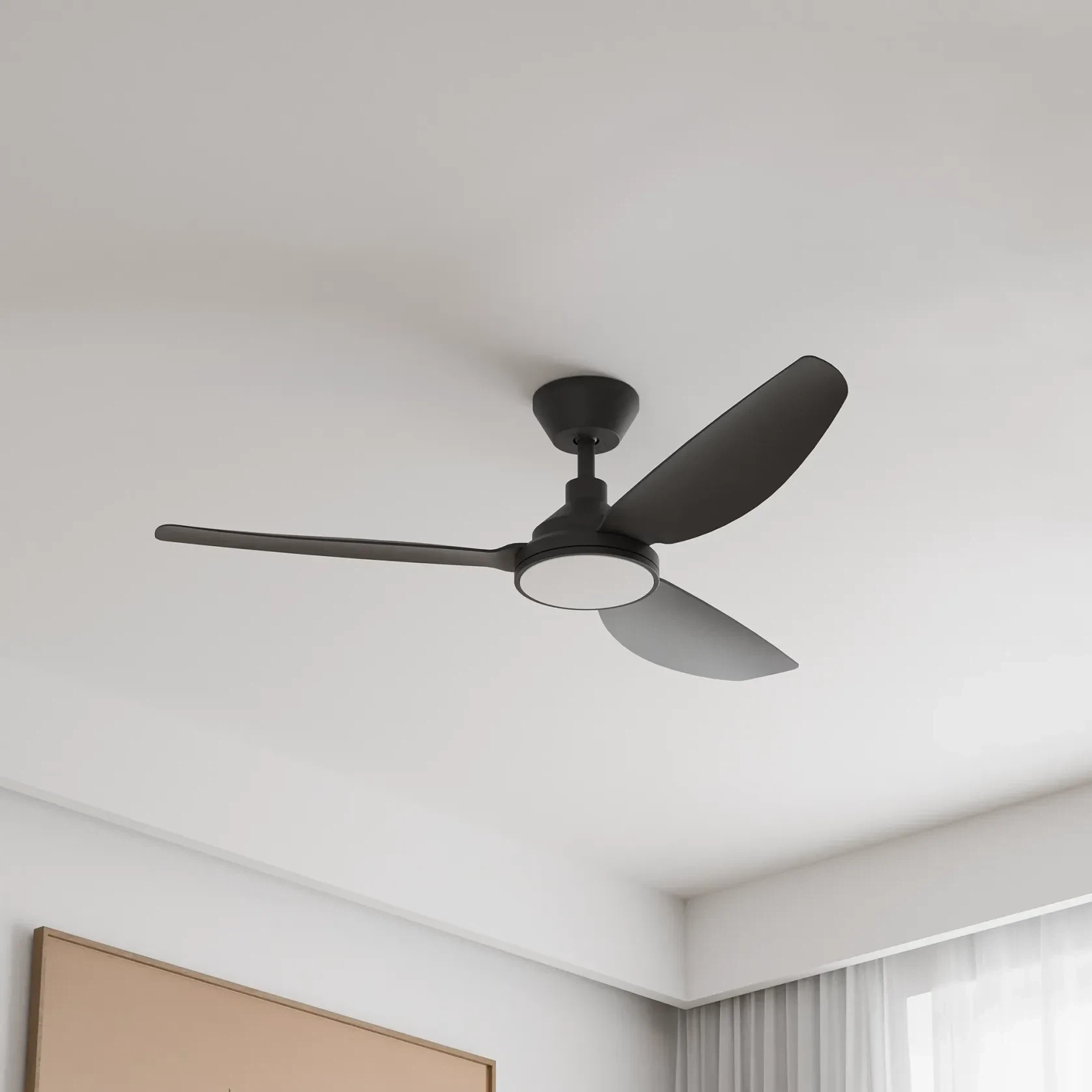 Sora Indoor/Outdoor Quick-Install 3-Blade Ceiling Fan gallery detail image