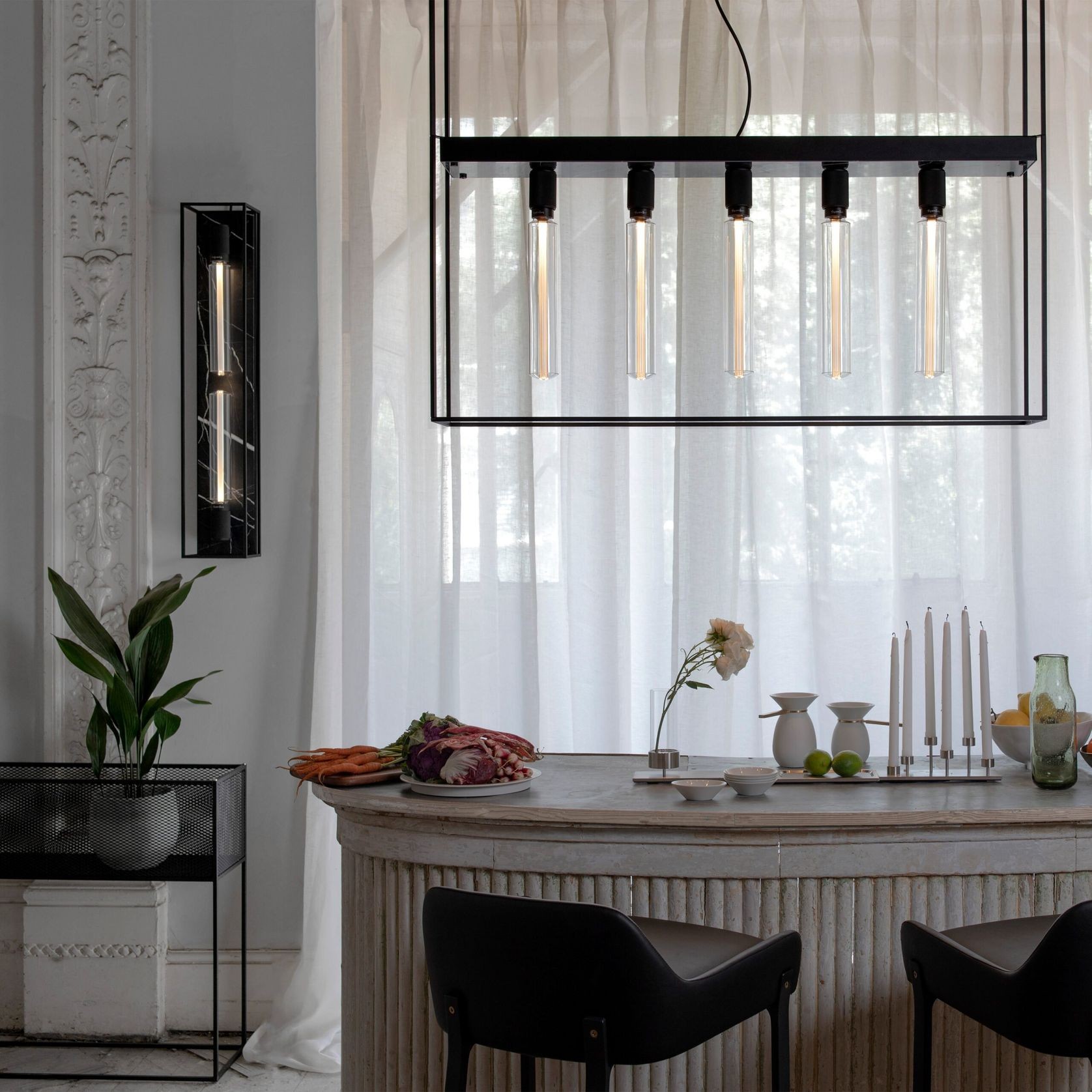 Caged Ceiling Light 5.0 gallery detail image