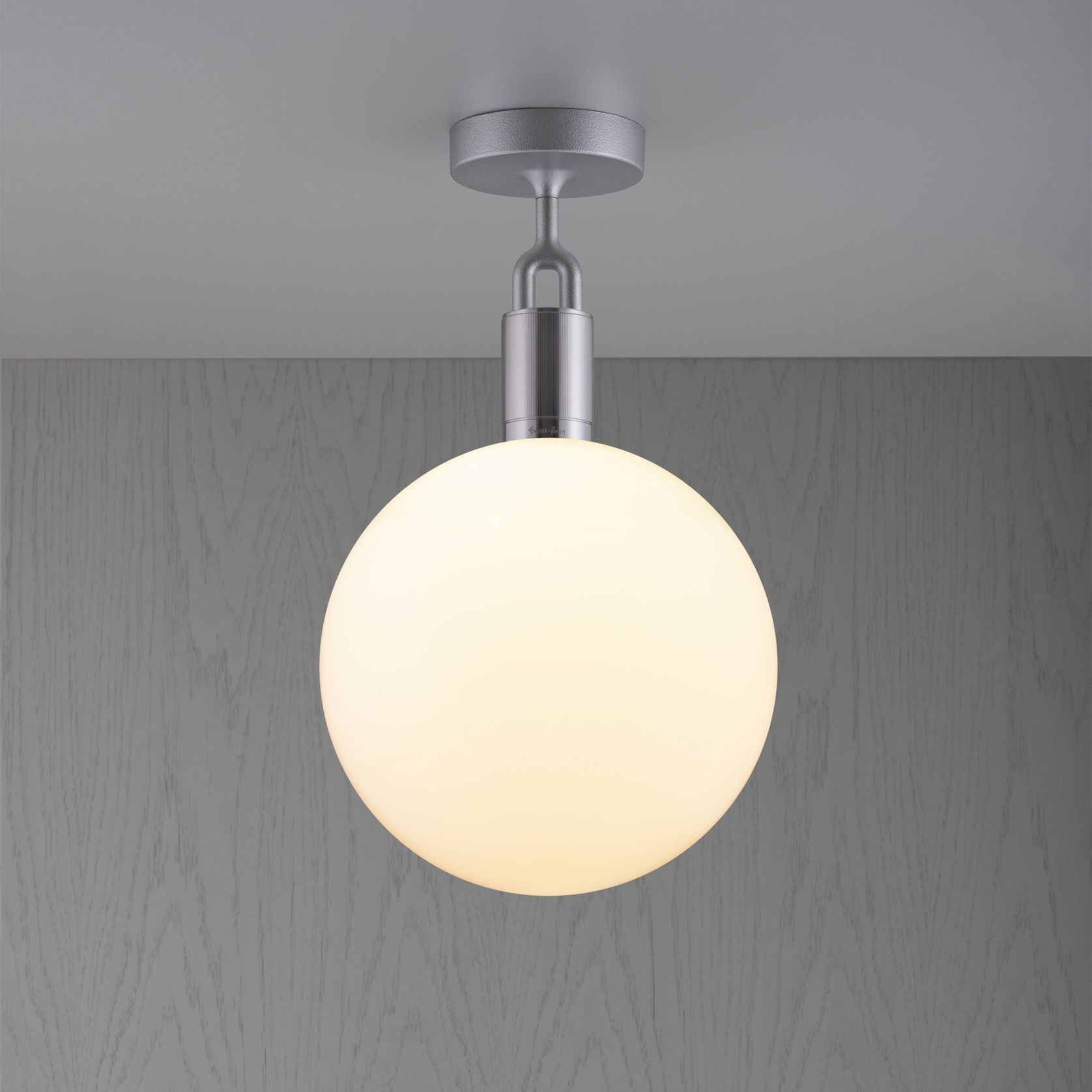 Forked Globe Ceiling Light | Opal gallery detail image