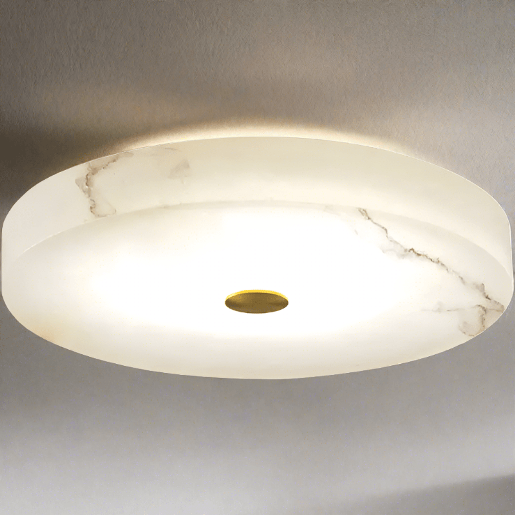 Catalina Marble Ceiling Light gallery detail image