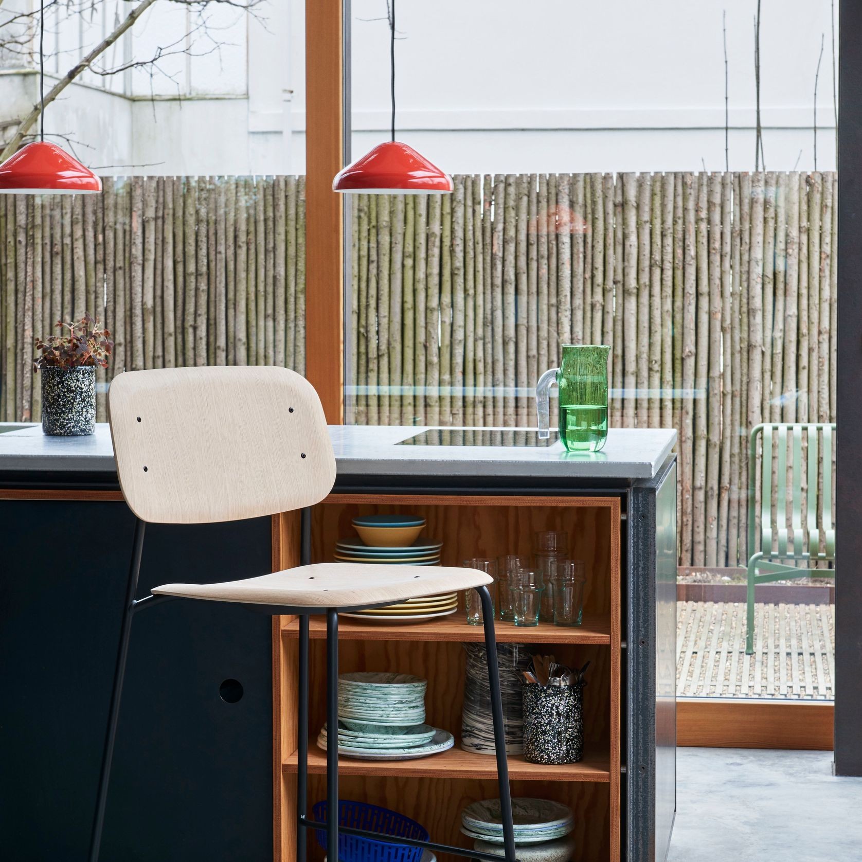 Pao Steel Pendant Range by HAY gallery detail image