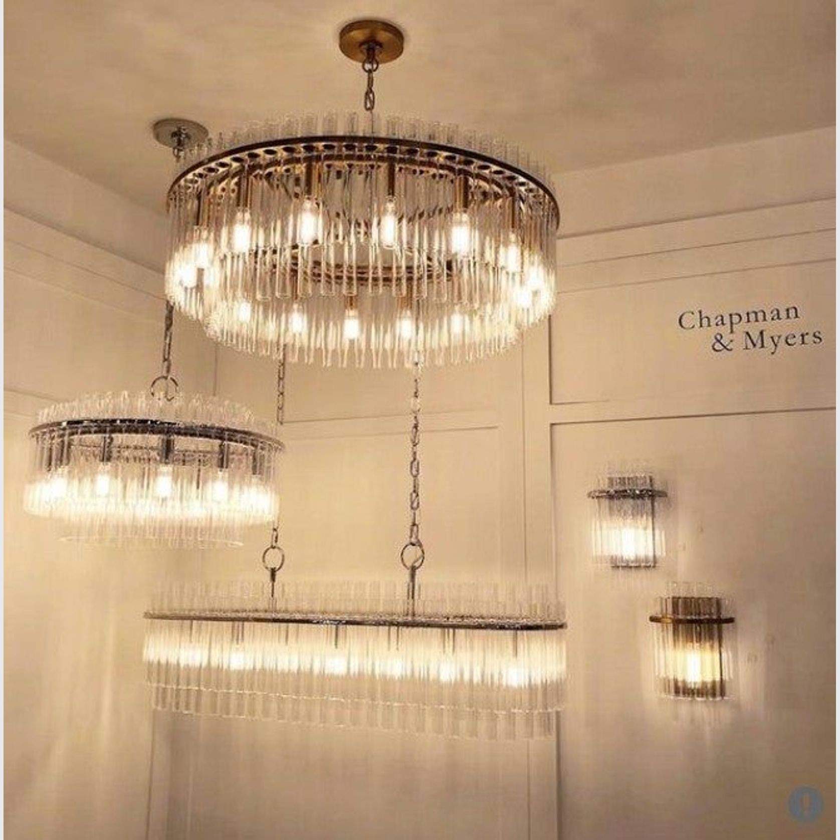 Visual Comfort Chapman & Myers Beckett Chandelier gallery detail image