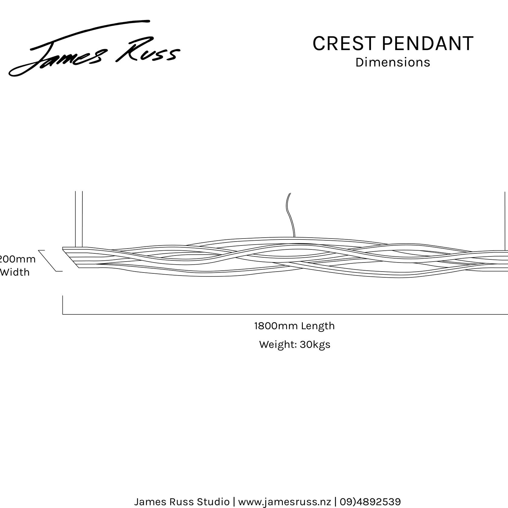 Crest Light gallery detail image