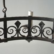 French Wrought Iron Chandelier gallery detail image