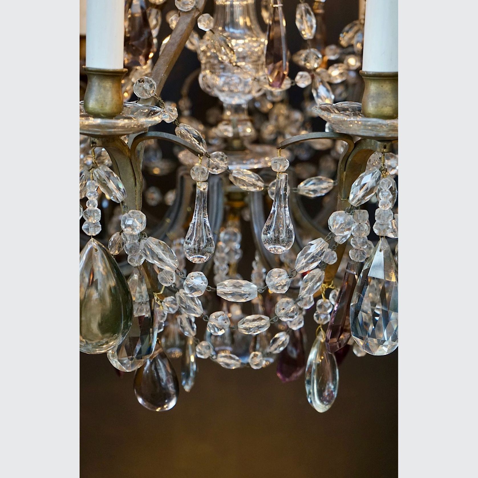 Large Antique French Chandelier gallery detail image