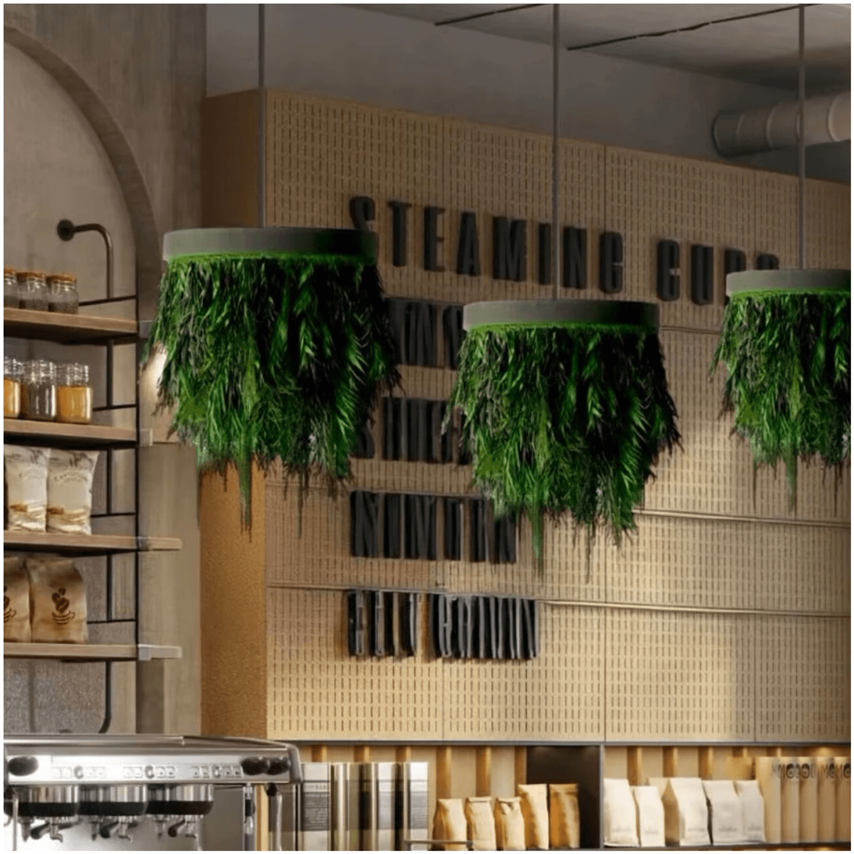 Fern Chandelier gallery detail image