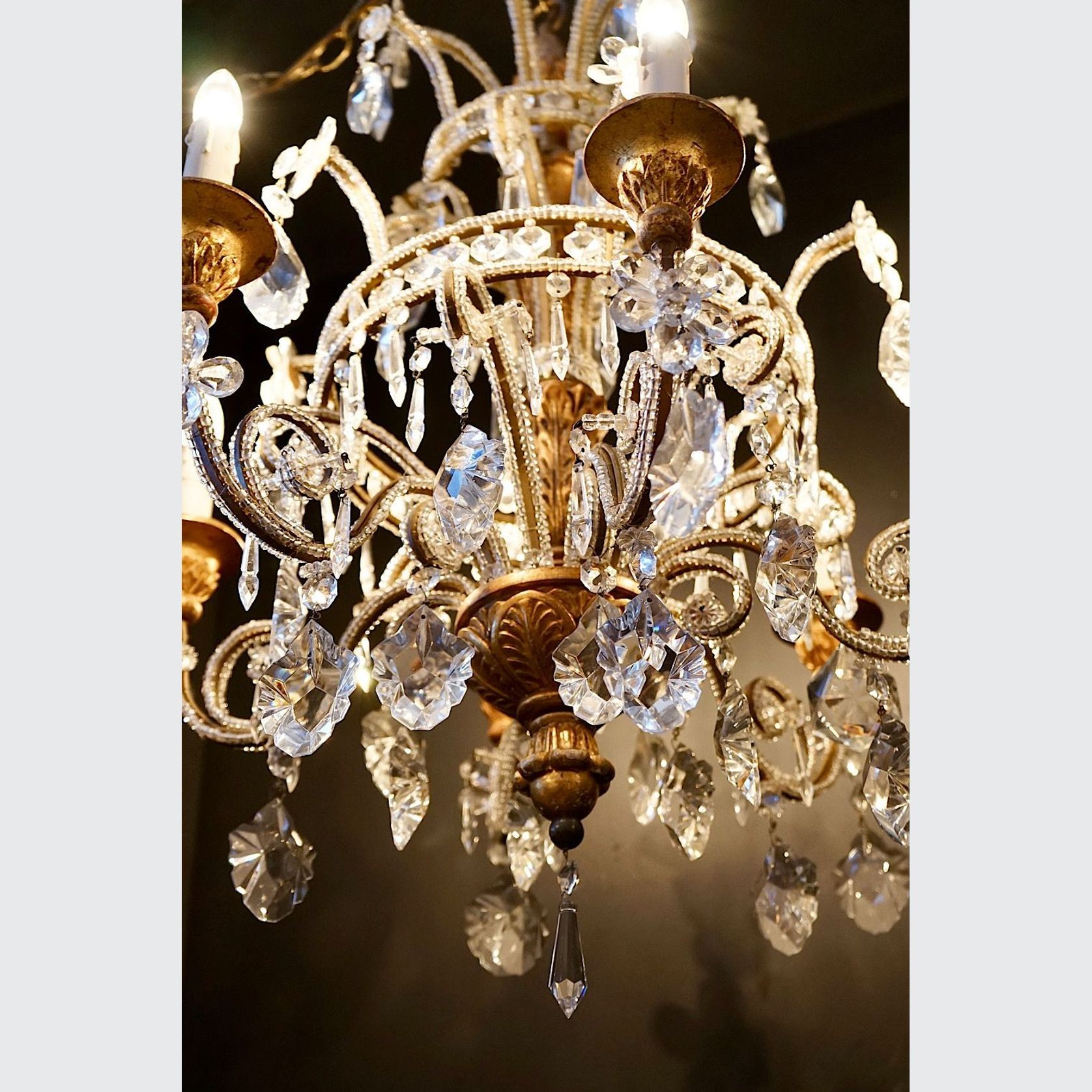 Italian Antique Chandelier gallery detail image