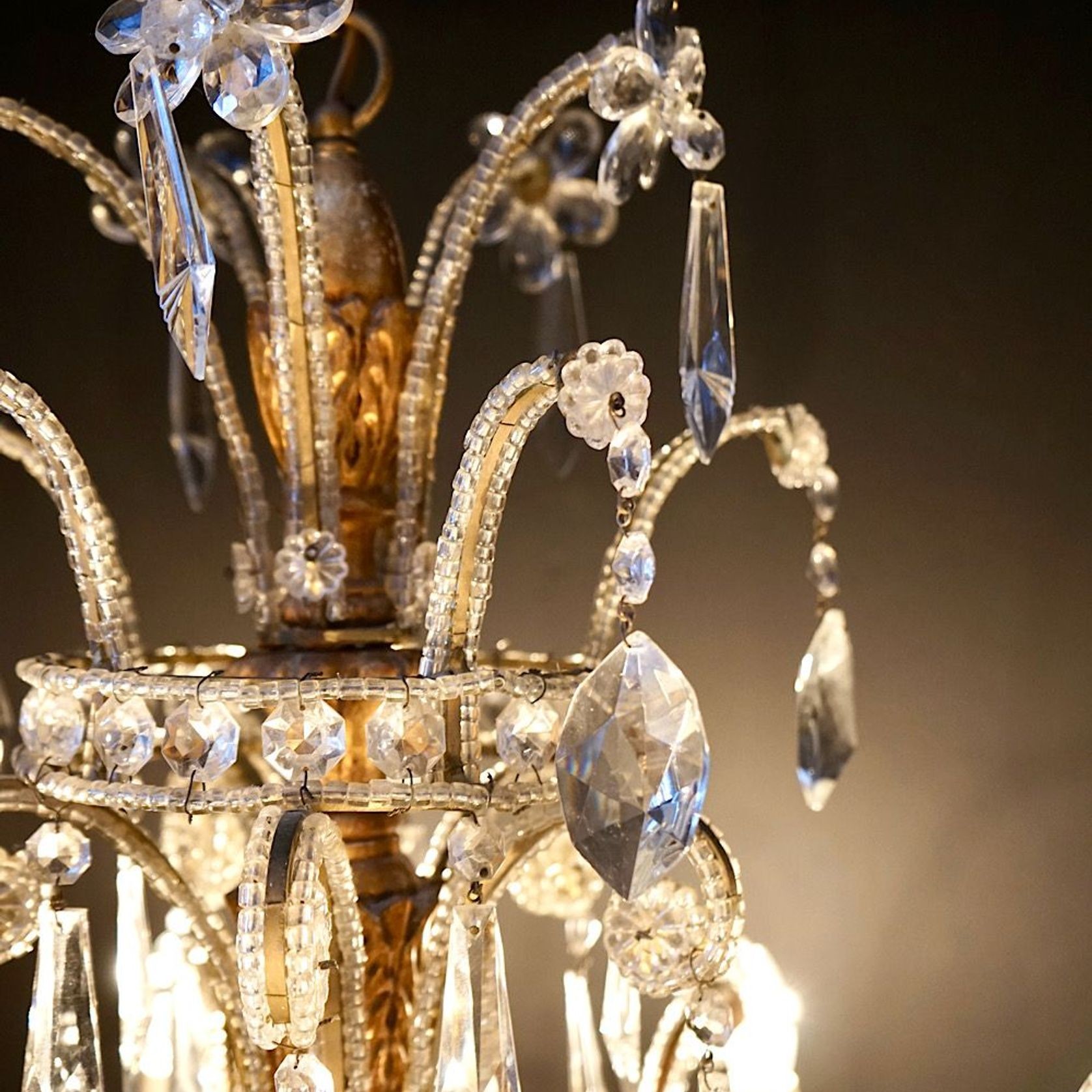 Italian Antique Chandelier gallery detail image