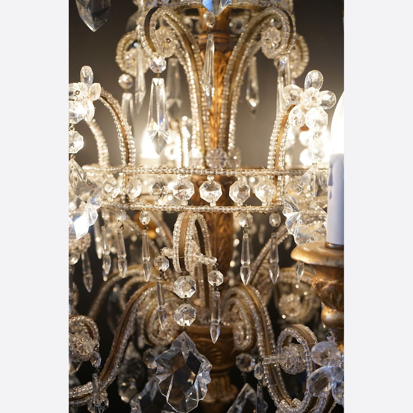 Italian Antique Chandelier gallery detail image