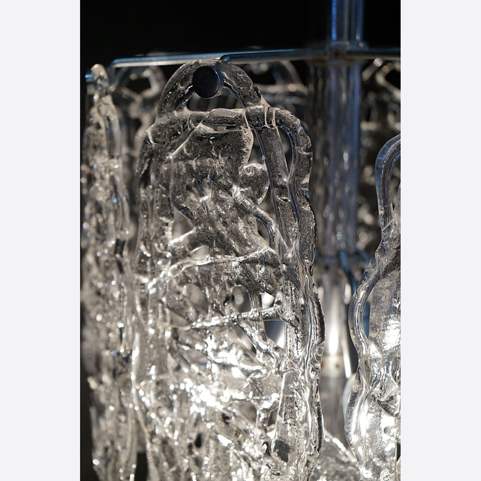Mid-Century Murano Cascade Chandelier gallery detail image