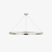 Paxton 48″ Ring Chandelier – Nickel gallery detail image