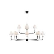 Thomas O'Brien Piaf Grande Two Tier Chandelier gallery detail image