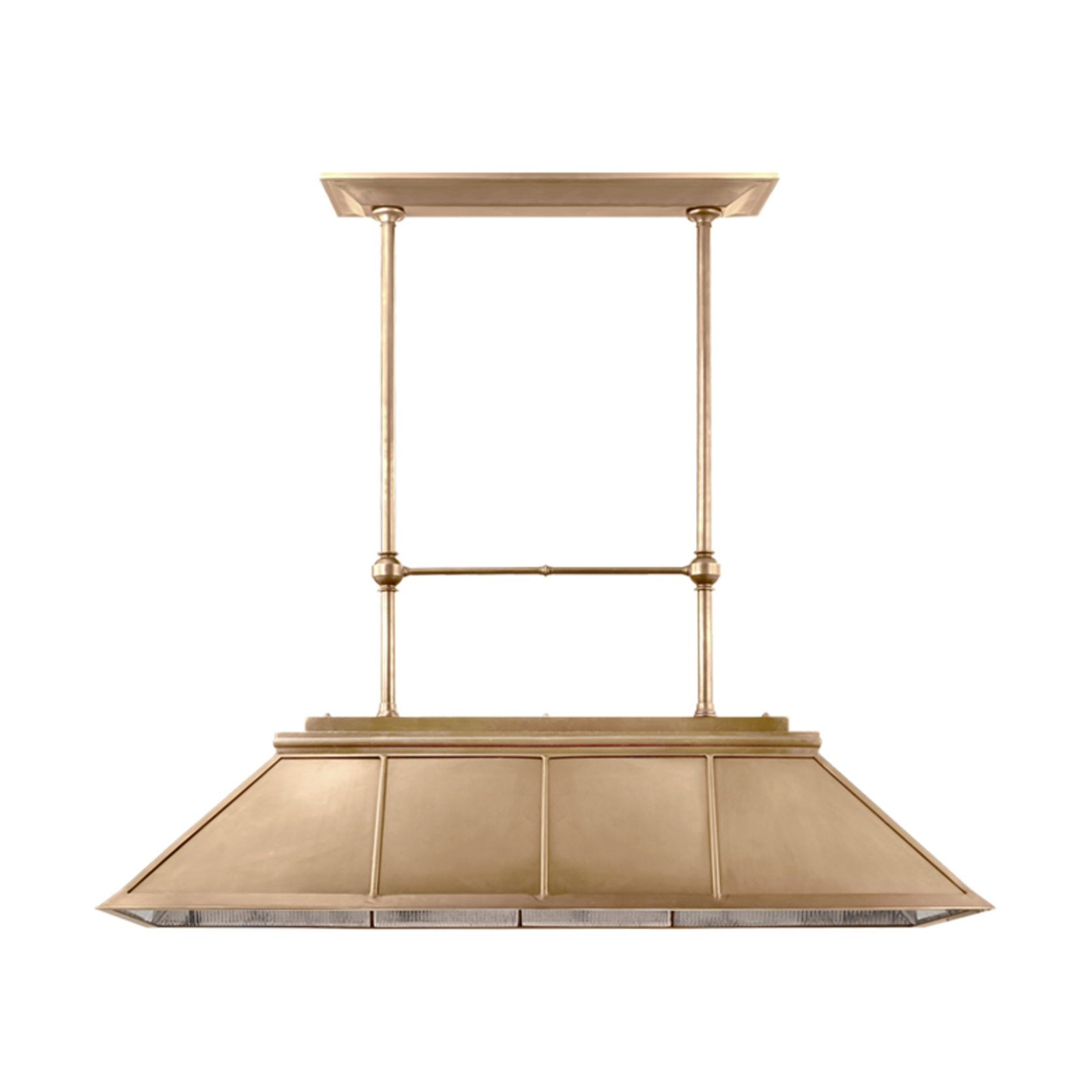 Rivington Large Billiard Chandelier – Brass gallery detail image