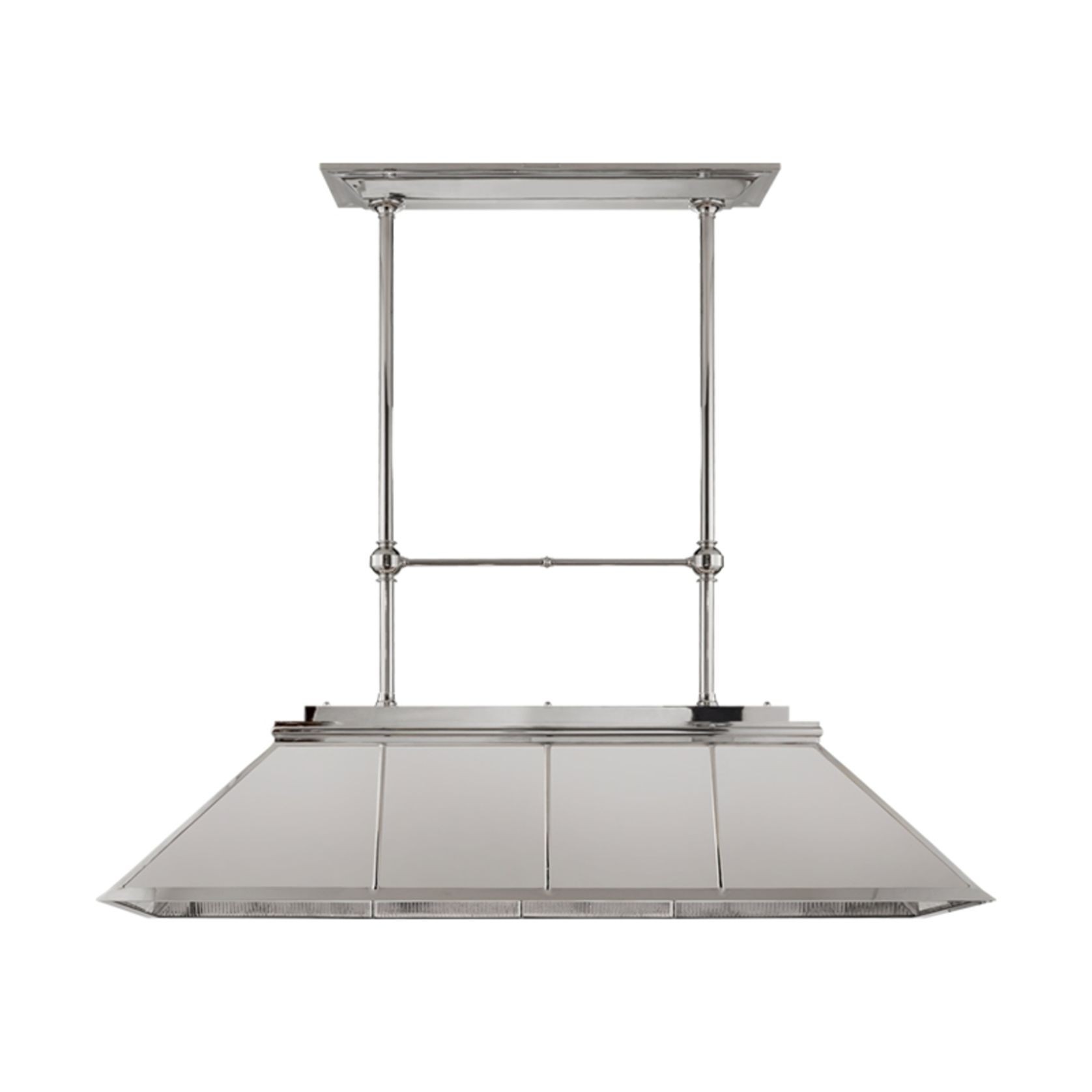 Rivington Large Billiard Chandelier – Nickel gallery detail image