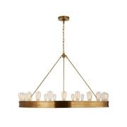 Roark 50″ Modular Ring Chandelier – Brass gallery detail image