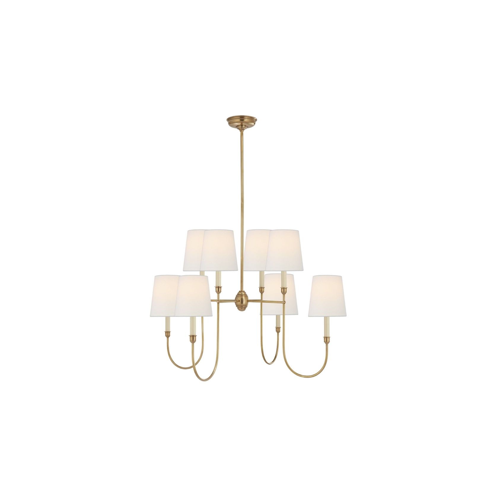 Visual Comfort Thomas O'Brien Vendome Large Chandelier gallery detail image