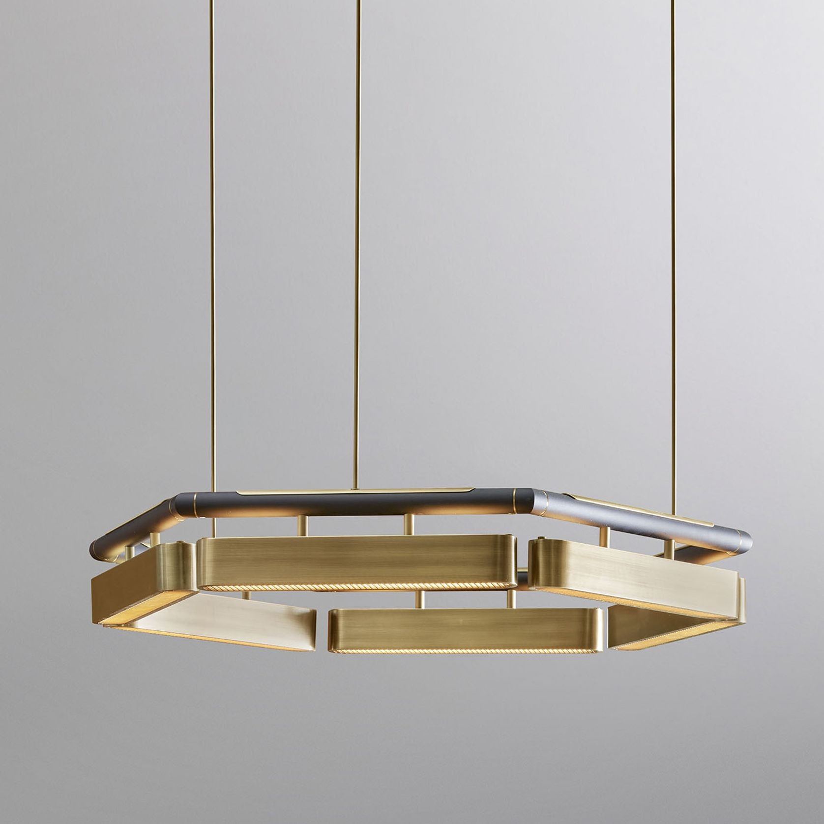 Colt Hexagon Chandelier gallery detail image