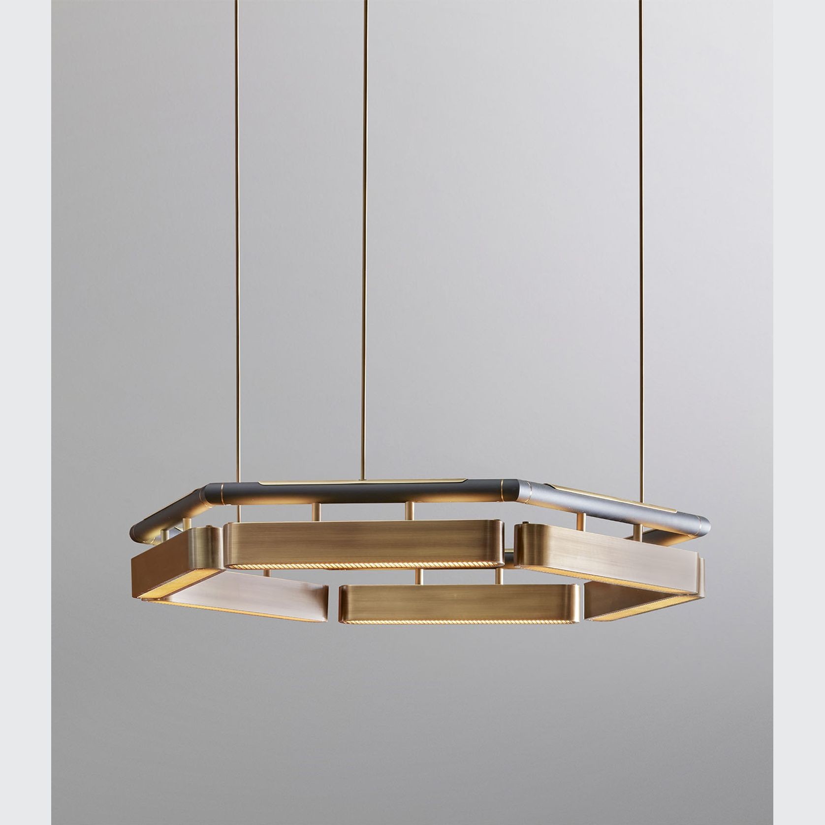 Colt Hexagon Chandelier gallery detail image