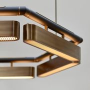 Colt Hexagon Chandelier gallery detail image