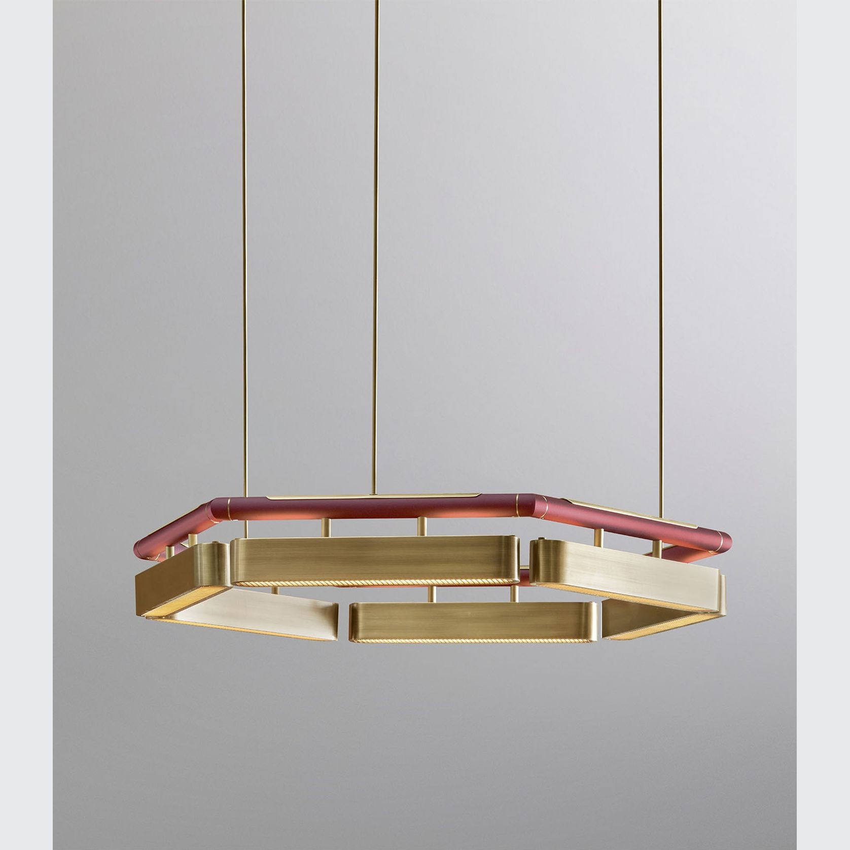 Colt Hexagon Chandelier gallery detail image