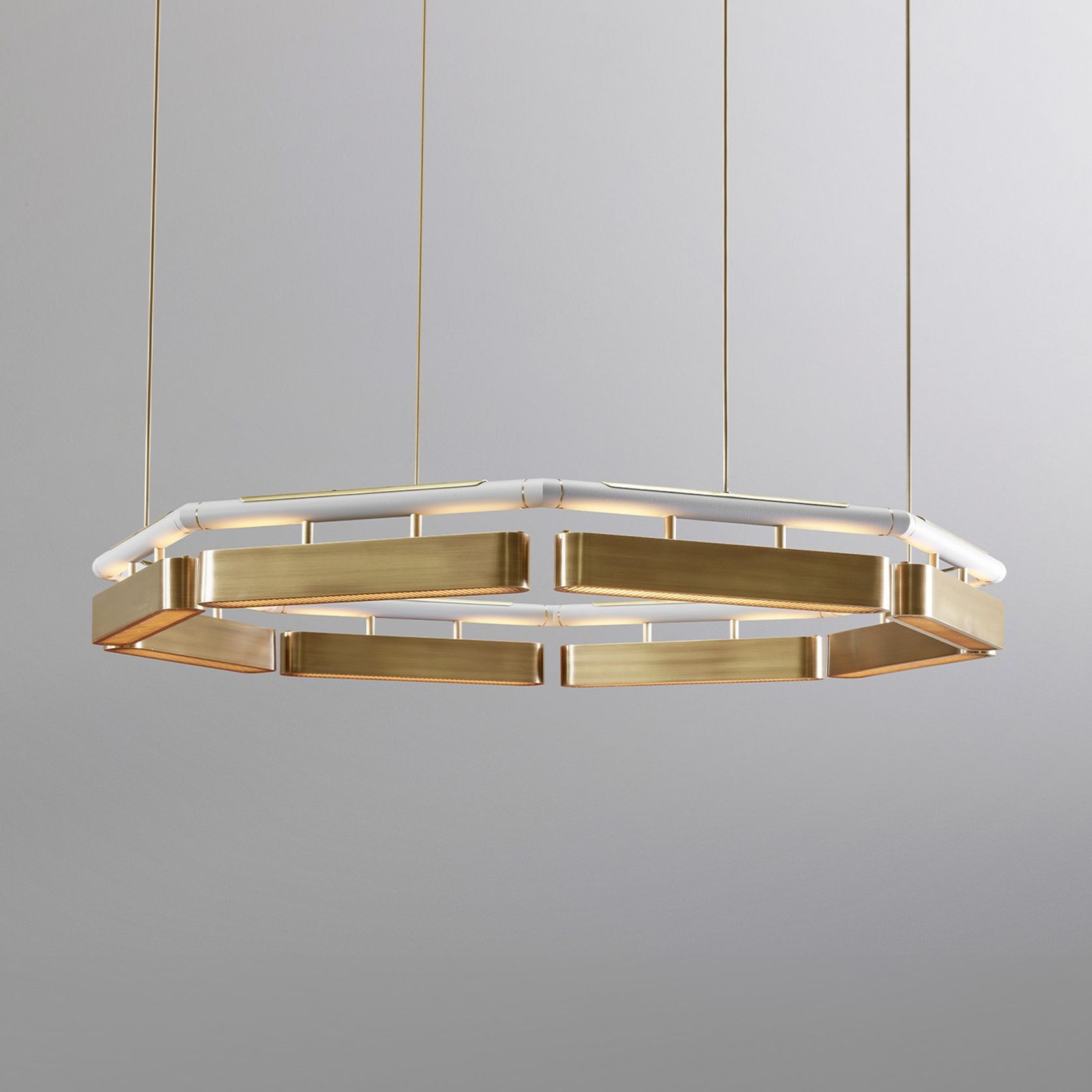 Colt Octagon Chandelier gallery detail image