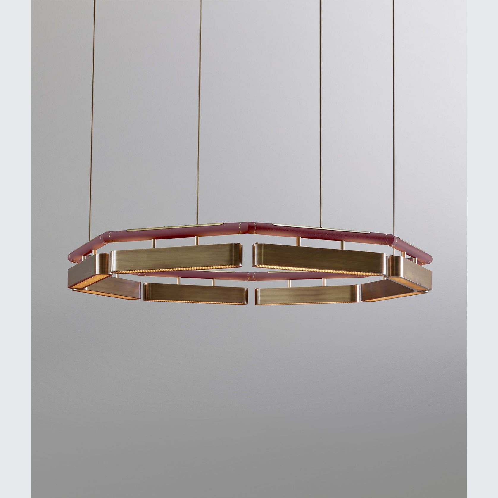 Colt Octagon Chandelier gallery detail image