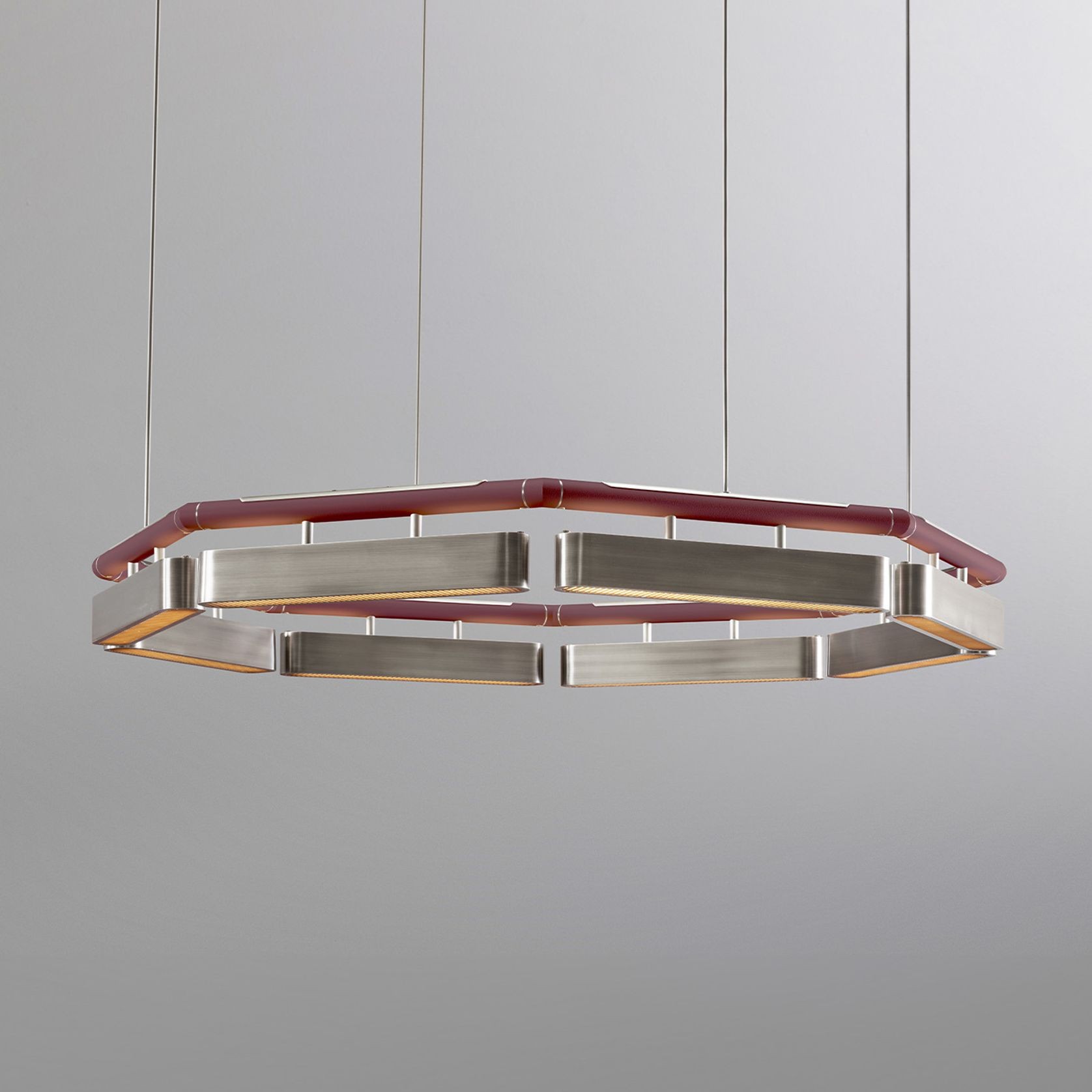 Colt Octagon Chandelier gallery detail image