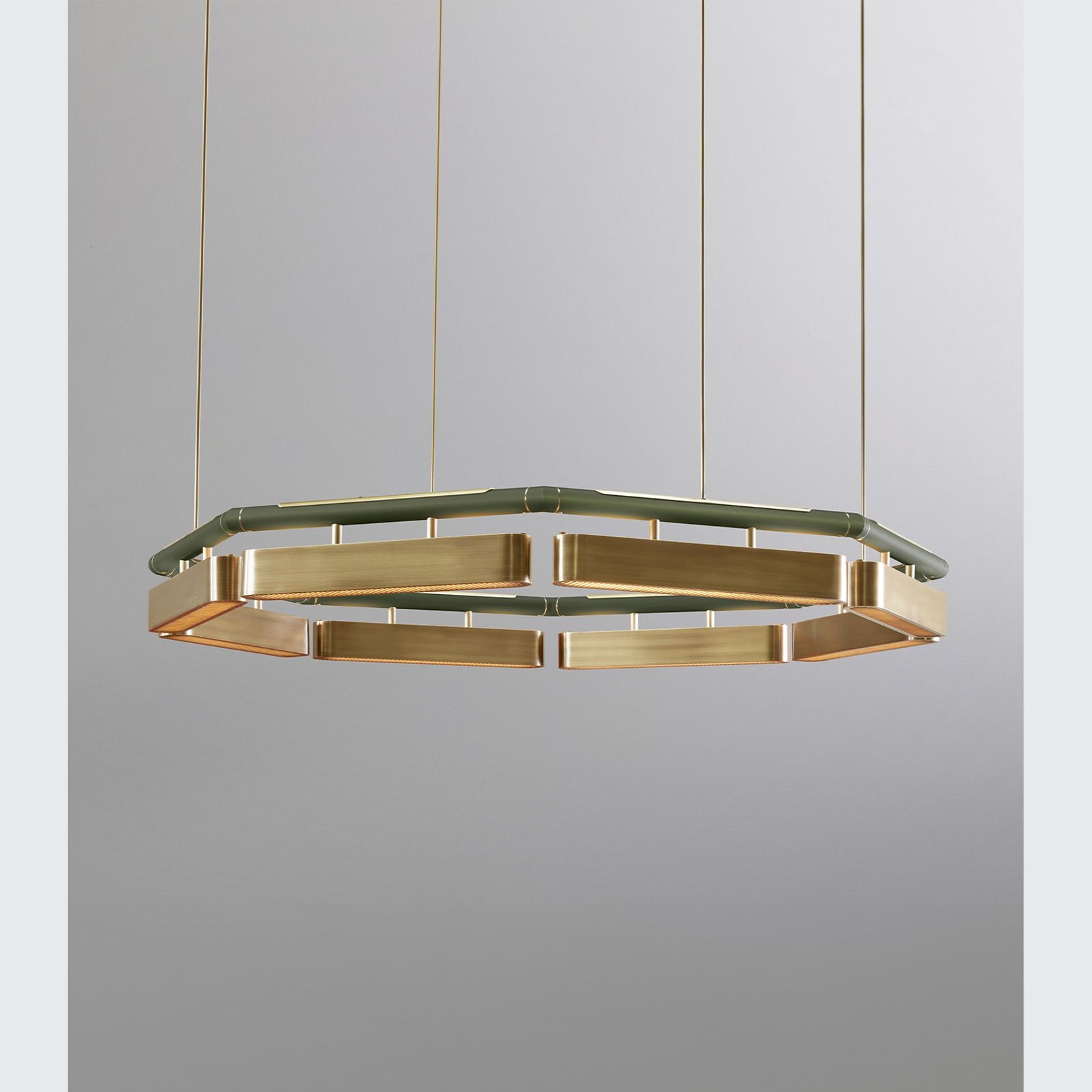 Colt Octagon Chandelier gallery detail image